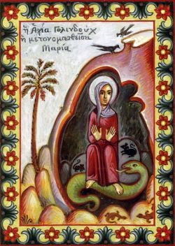 Мц. Голиндуха (в крещении Мария) Персидская. Икона