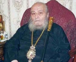 Ириней, б. патриарх Иерусалимский. Фото 2018 г.