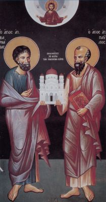 Св. апостолы Варнава и Павел - основатели Кипрской Православной церкви