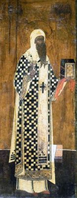 Свт. Киприан. Икона (XVII в.) из Успенского собора Московского Кремля