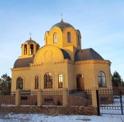 Храм во имя святителя Николая Чудотворца в селе Бородулиха