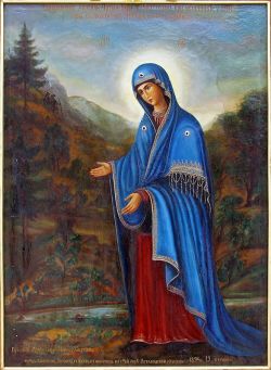 Пюхтицкая икона Божией Матери, именуемая "У источника"