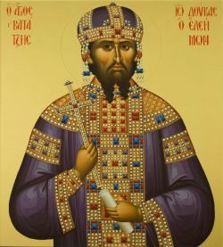 Святой Иоанн III Дука Ватац, Милостивый. Греческая икона.