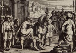 Император Валериан в персидском плену. Мериан Маттеус Старший. 1593-1650. Эрмитаж