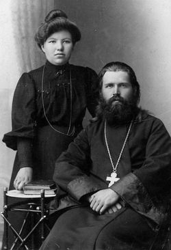 Свящ. Иоанн Иванов с супругой