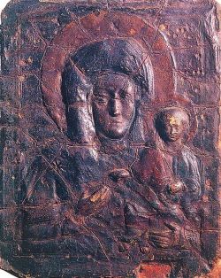 Влахернская икона Божией Матери из церкви с. Влахернского (ГТГ)