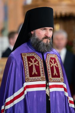 Епископ Евсевий (Тюхлов) в день архиерейской хиротонии, 5 июня 2022