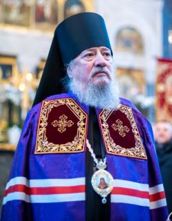 Епископ Иоанн (Терновецкий) в день архиерейской хиротонии, 27.11.2022г.