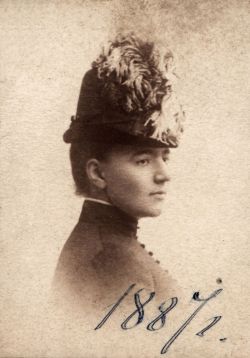 Баронесса Н. М. Фредерикс. Фото 1887 г.