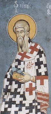 Ап. Лин. Фреска (1400 г.). Монастырь св. Иоанна Лампадиста, Калопанайотис, Кипр