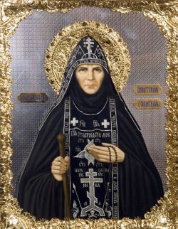 Прп. Зосима Еннатская. Икона из Покрово-Еннатского монастыря