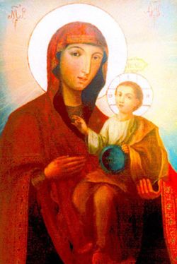 Байбузская икона Божией Матери. XIX в. Успенская церковь, село Байбузы.