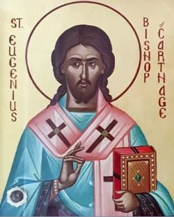 Икона святителя Евгения Карфагенского