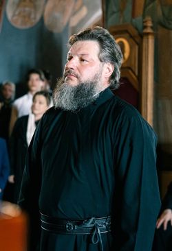 Михаил Куксов в день иноческого пострига. Новоспасский монастырь. 4 апреля 2025 года.