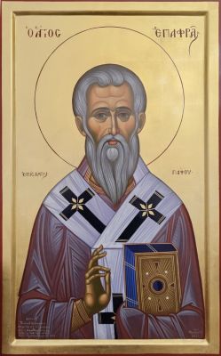 Икона апостола Епафраса, епископа Пафского. Пафская митрополия