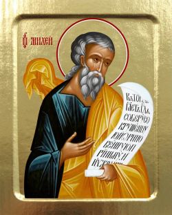Прор. Михей Морасфитянин. Русская икона (нач. XXI в.)