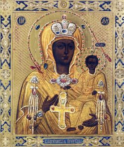 "Богоматерь Влахернская" (Деденёвский список). 1870-е гг.