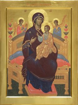 Икона Богородицы "Всецарица"