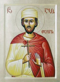 Мч. Або Тбилисский. Грузинская икона