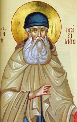 Прп. Максим Грек. Греческая икона